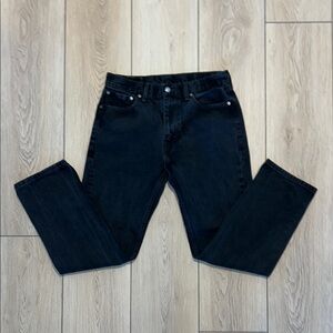 EUC - 505 Red Tab Levi's Black Denim Jeans